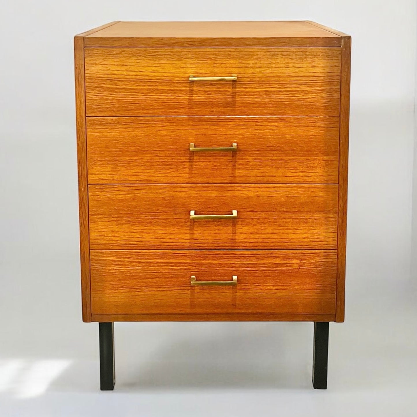 Small teak chest of drawers, 1950’s