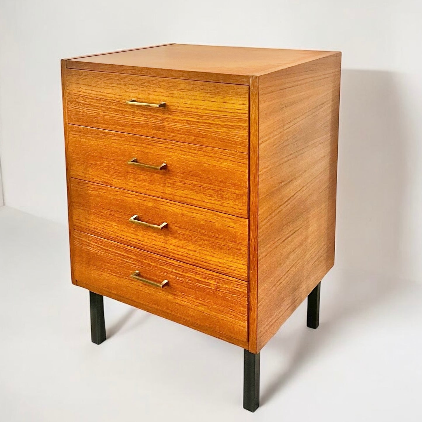 Small teak chest of drawers, 1950’s