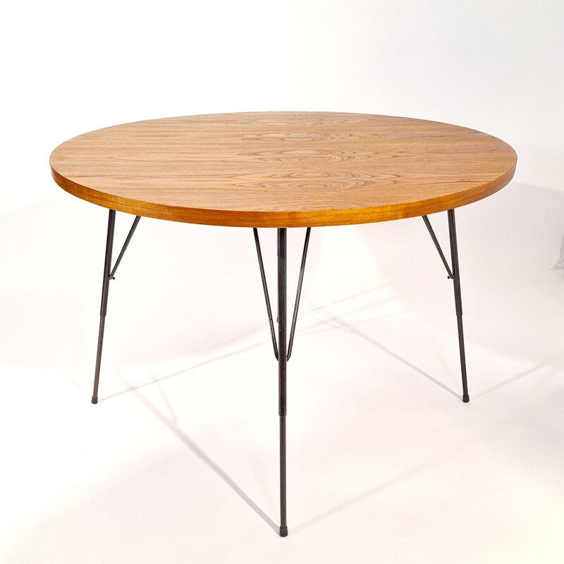 Table ronde ajustable en hauteur, Rudolf Wolf