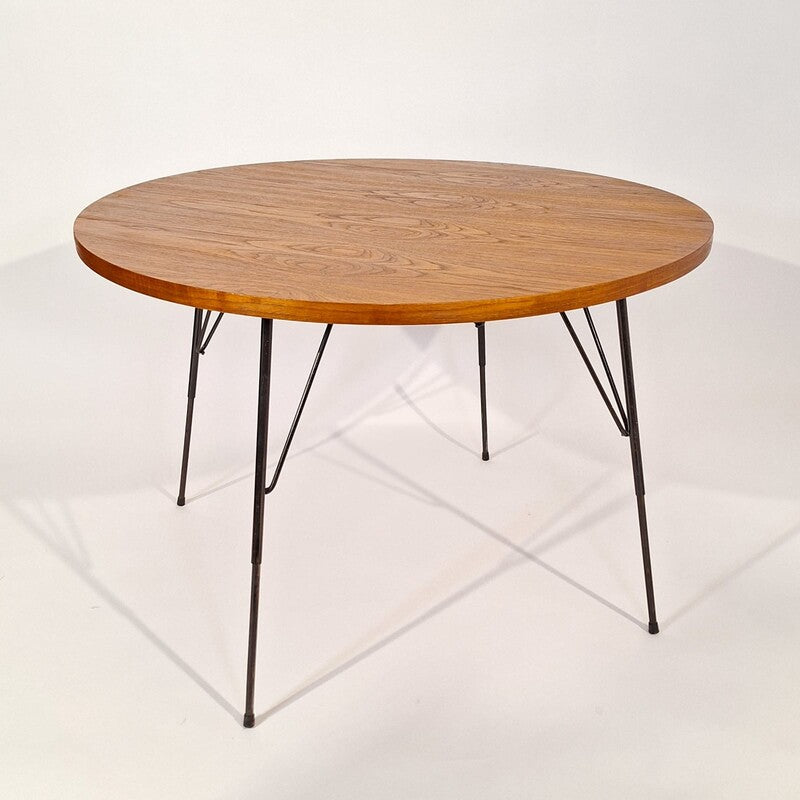 Table ronde ajustable en hauteur, Rudolf Wolf